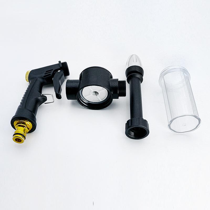 High-Pressure Black Foam Spray Gun for Watering and Car Wash