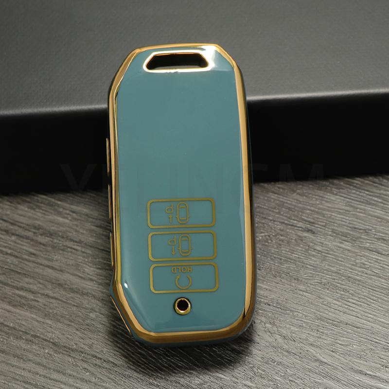 7 Button Key Tpu Car Key Case Cover For Kia 2022 Sportage 2023 Niro Hybrid 2021 Sorento MQ4 2022 EV6 GT-Line K8 V6 Smart Remote