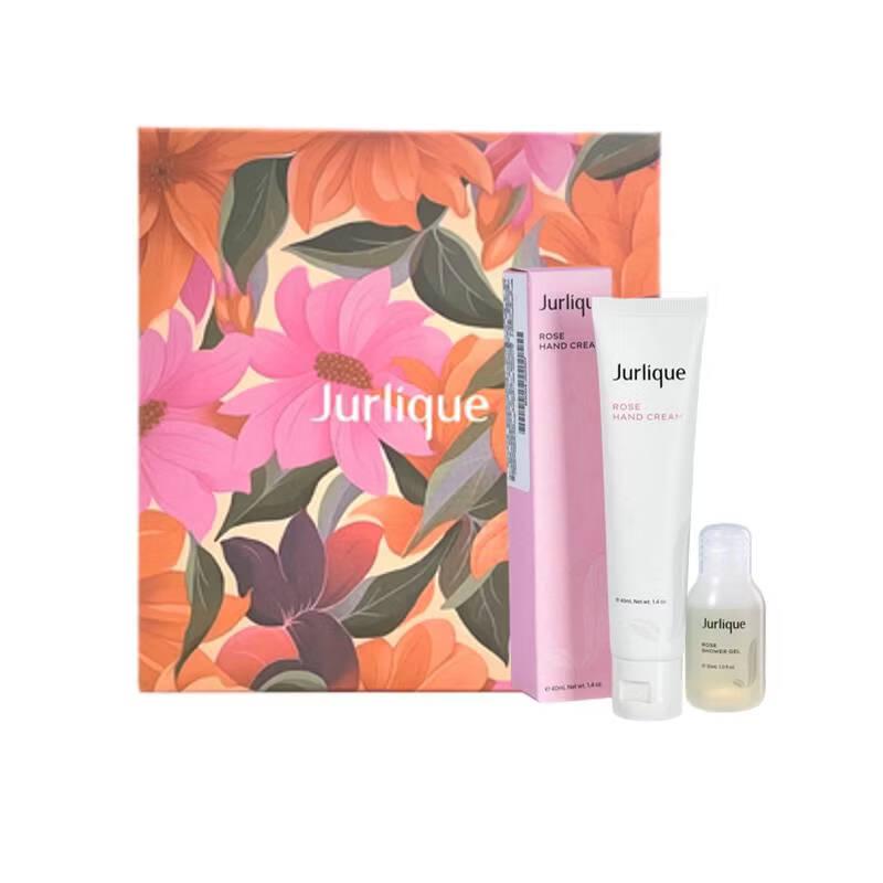 Увлажняющий весенний подарочный набор Jurlique Rose 40ml Hand Cream + 30ml Shower Gel