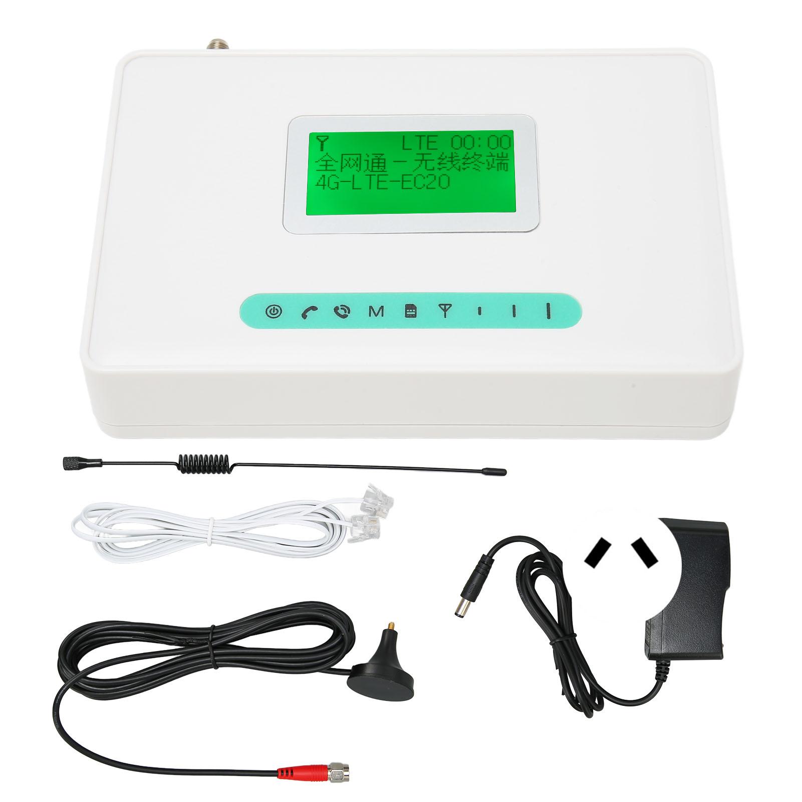 

Фиксированный беспроводной терминал GSM 4G LTE Quad Band Поддержка сигнала обратной полярности Автоматический IP-настольный абонент AU Plug