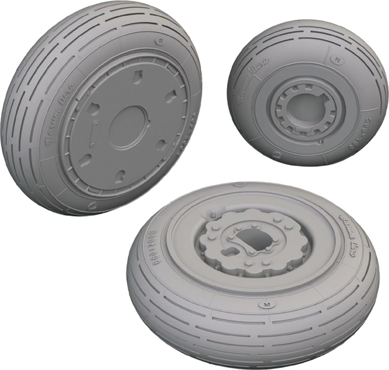 

Eduard 1/48 MiG-21F Wheels (for Eduard) Plastic Model Kit Parts EDU6481151 (Airplane)