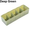 5 Cells Plastic Storage Box Tie Bra Socks Drawer Cosmetic Divider Tidy Organizer AVE