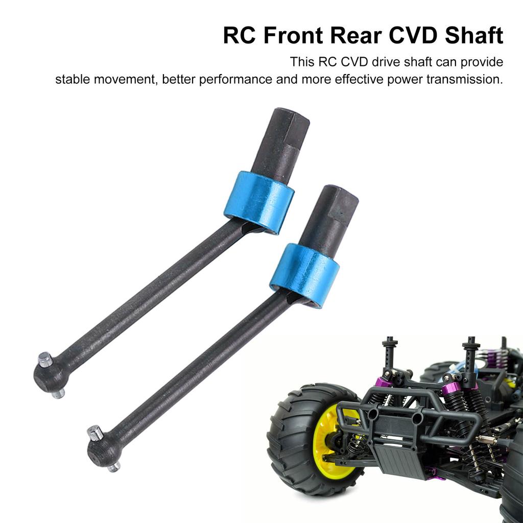 2Pcs RC CVD Drive Shaft High Hardness   Stable Easy Assembly CVD Drive Shaft for   LaTrax Teton