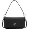 New Synthetic Material Shoulder Bag Women's Night Ink Black DH3458-UB1