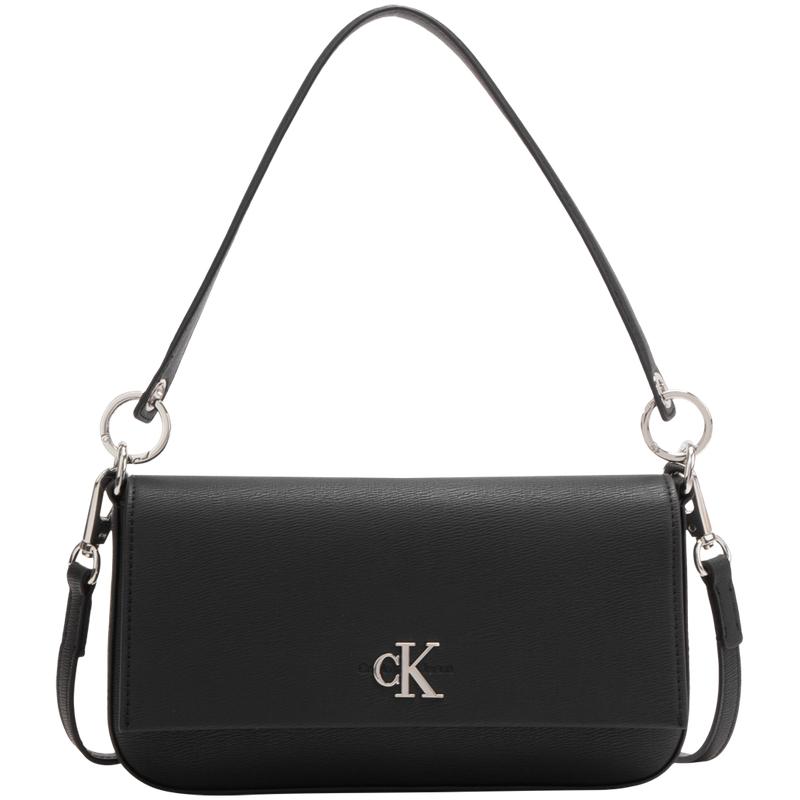 New CALVIN KLEIN Synthetic Material Shoulder Bag Women's Night Ink Black DH3458-UB1