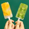 1pc Popsicle Mold Creative Popsicle Mold Silicone Popsicle Reusable Ice Ice With Mold Cream Cov Z5H8