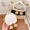 Big Feet Series Cute Make Mirrors Funny Cosmetic Mirror for Women Girls Room Desktop Decor Adjustable Plastic Mirror Wholesales