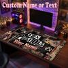 Sex Pistols Customized Name Text Mouse Pad, Large Desk Mouse Mat Personalized Home Office Present