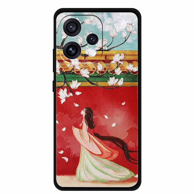 3D Emboss Case For Oppo Reno15 5G Phone Case Reno 15 Coque Flowers Silicone Soft Back Cover For Oppo Reno 15C 5G 2025 Case Funda