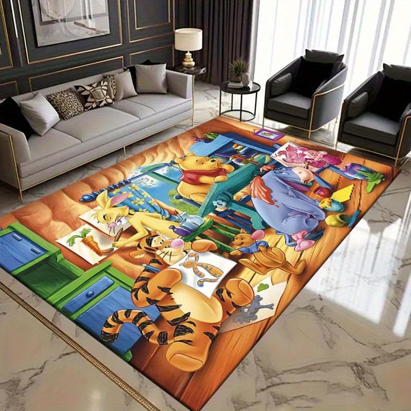 

1pc Winnie The Pooh and Friends Carpet Durable Non-Slip, Perfect for Indoor & Outdoor Living, Bedroom, Office, and More, 60cm by 90cm