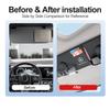 D1-Car Sunglasses Holder Sun Visor Glasses Clip Fastener Glasses Storage For Mercedes Benz W211 W124 W176 W177 C180 C200 C260 C300