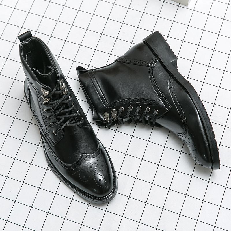 

Мужские коричневые черные челси ручной работы дизайнерские британские ботильоны до щиколотки деловые мужские мотоциклетные ботинки Бесплатная доставка 42