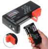 BT-168 AA/AAA/C/D/9V/1,5V patareid Universaalne nööpelement Patarei värvikoodiga arvesti näitab Volt Tester Checker BT168 Toide