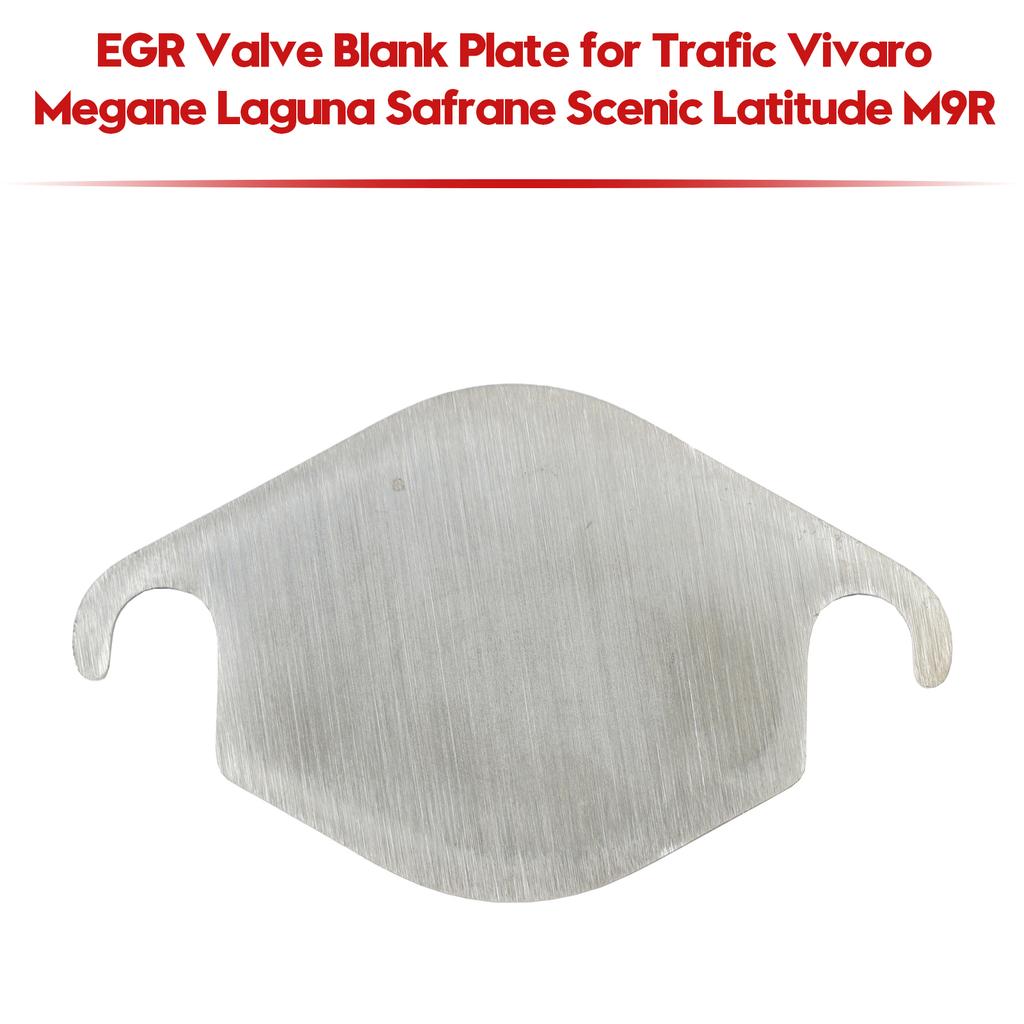 EGR-Ventil-Blindplatte für Trafic Vivaro Megane Laguna Safrane Scenic Latitude M9R