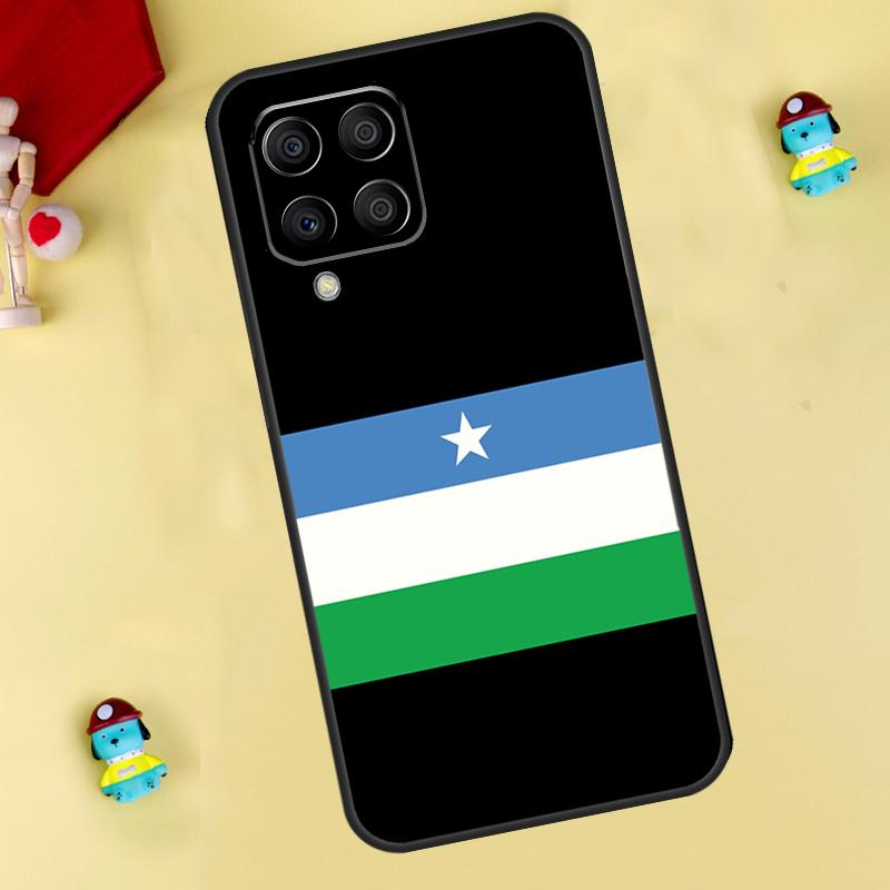 Puntland State Somali Flag Case For Samsung Galaxy M33 M15 M55 M31 M13 M12 M14 M06 M16 M36 M56 M53 M32 M52 M35 M34 M54