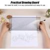 Sketch Wizard Optical Drawing Board,LED Light Stencil Board Tracing Drawing Board Sketch Mirror Reflection Phone Dimming,Waterproof Drawing Board