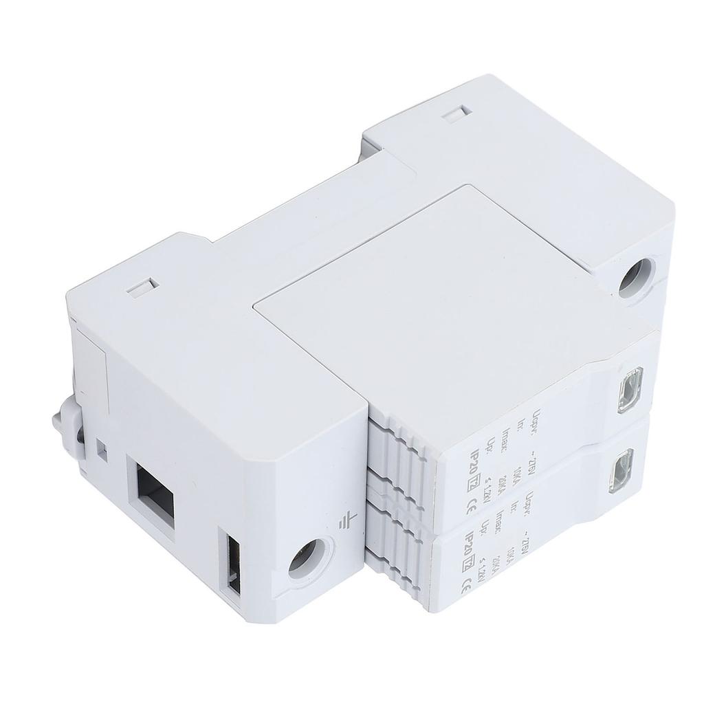 Surge Protector 2P 10?20KA AC SPD 35mm Rail Installation Surge Protective Device for Home 275VAC