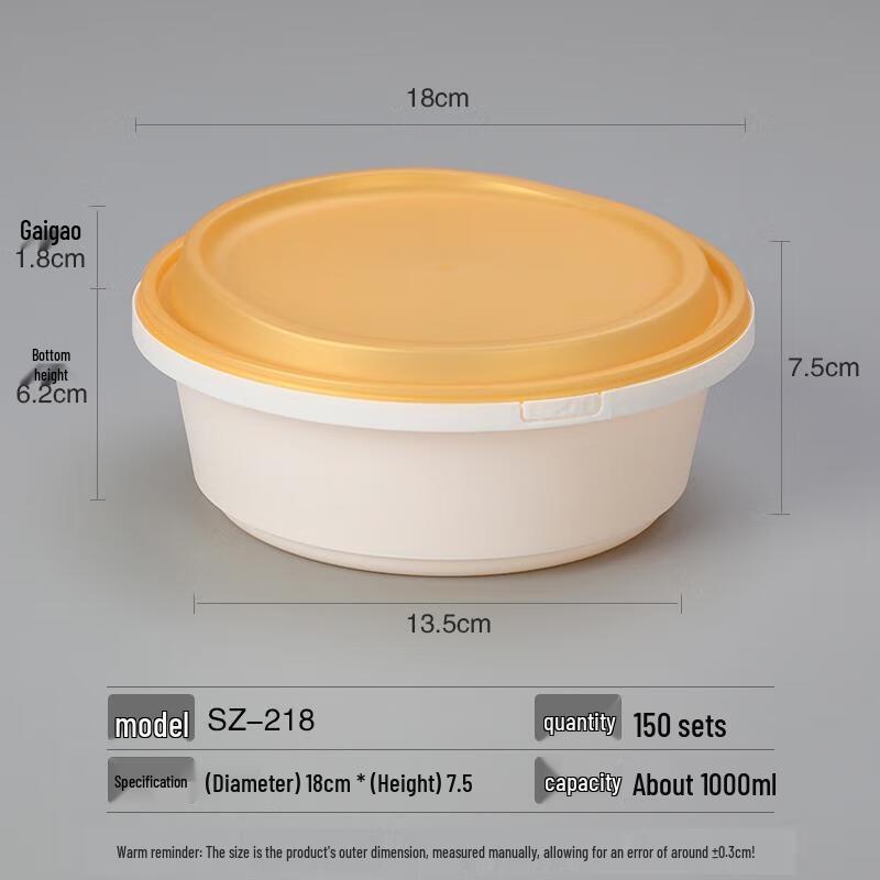 HANDUNYOU Einweg-Verschließbare Rechteckige Lebensmittelbehälter