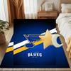 St. Louis Hockey Floor Mat for Living Room, Game Rooms, Office, Bedroom, Office Floor Mat Playful Design, Christmas Fan Gifts