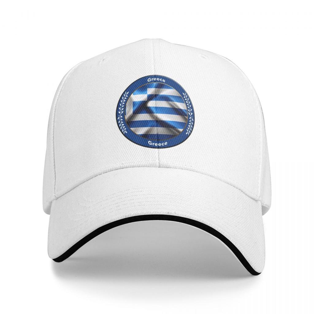 Coat Arms Of Greece Country Flag Team Baseball Caps Snapback Baseball Hats Breathable Casual Casquette Outdoor Unisex