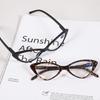 New Fashion Ins Vintage Cat Eye Reading Glasses Retro Leopard Women Lightweight +1.0+1.5+2.0+2.5~+4.0 Presbyopic Reading Glasses
