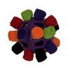 Interactive Pet Snuffle Ball Toy for Dogs and Cats Durable Rubber Puzzle Treat Dispenser Slow Feeder Mental Stimulation Chew Toy
