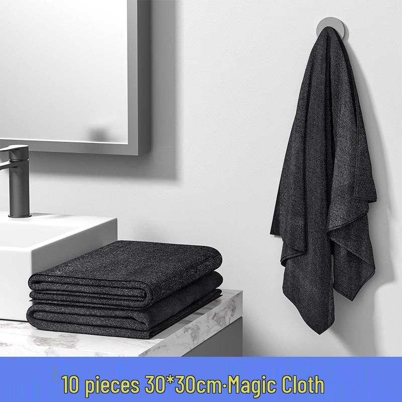 Magic Absorbent Lint-Free Thickened Glass Cleaning Towel for Household Use