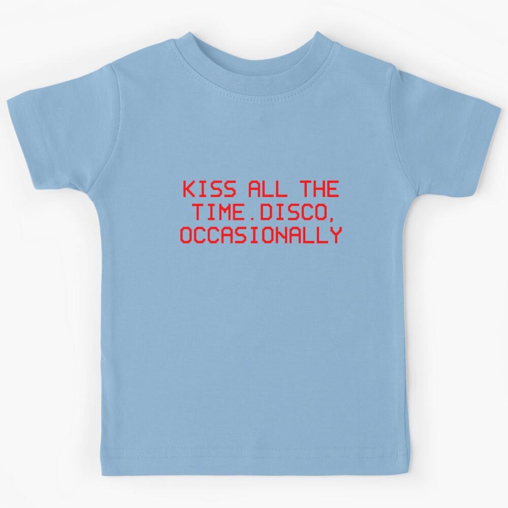 Harry Kiss All The Time Disco Occasionally Disco Ball Tour Kids T-Shirt 130
