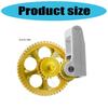 High Performances Machined Aluminum Extruder Gears Assembly DLC Coated for Lab P1S P1P X1 Smooth 3D Printing