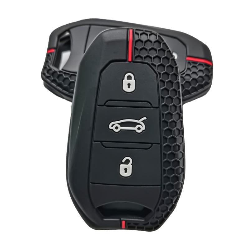 Car Key Case for 208 308 408 Key Fob Protector Cover Waterproof Key Cover Protective Shell Full Protection Case