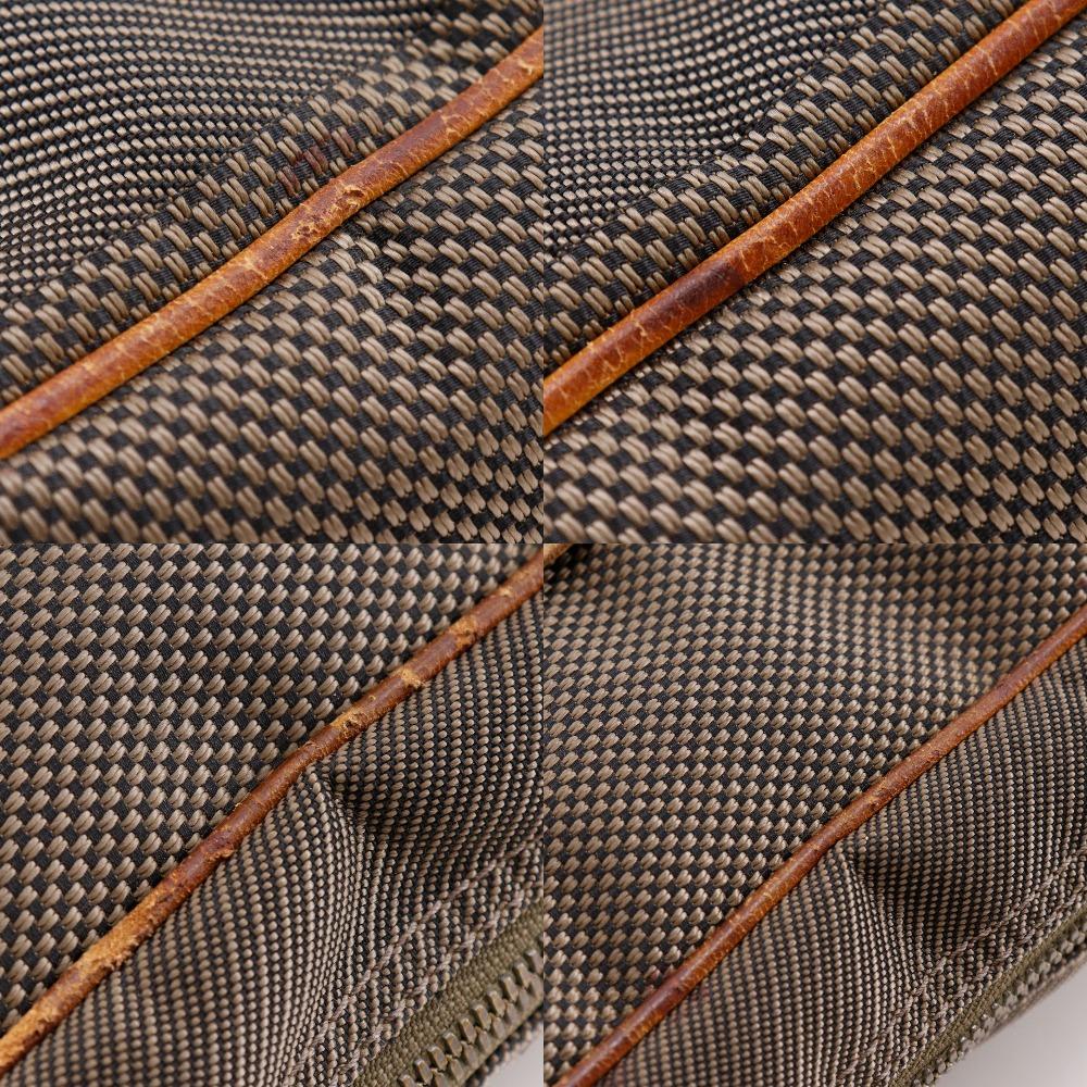 LOUIS VUITTON Sitadan NM Shoulder Bag M93224 Tail Brown Damier Jean Canvas mens Used