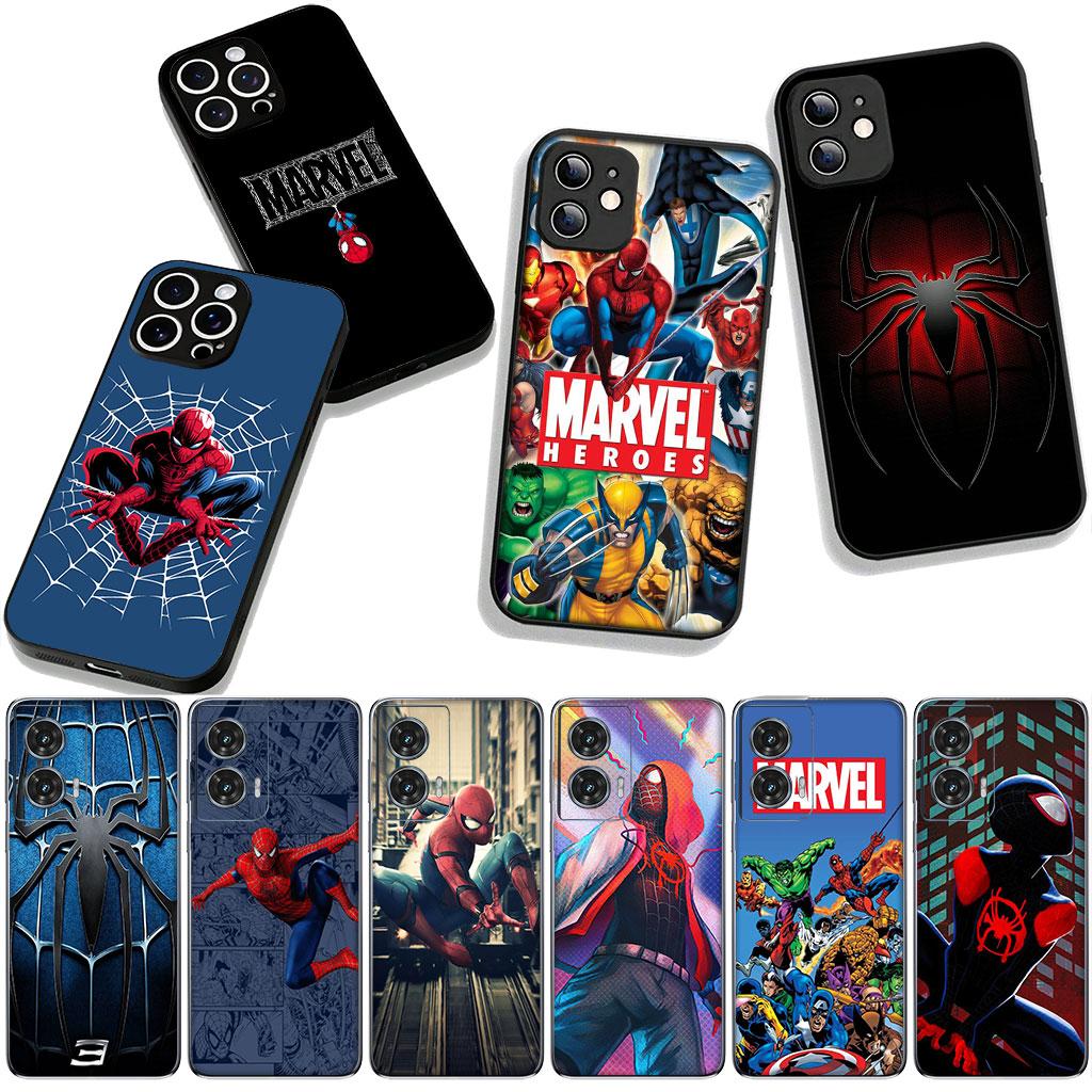 Superhrdina Marvel Spider Man Spiderman Pouzdro pro Motorola Moto G04 G13 G14 G22 G23 G32 G34 G35 G64 G82 G84 G53 G60 G72 E14 E15 E13