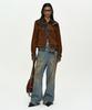 ADSB ANDERSSON BELL Unisex Destroyed Wide-Leg Jeans Apa864U(Blue)