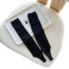 Women's Korean-Style Stirrup Leg Warmers: Long, Knitted, Four-Season Cotton Scrunch Socks