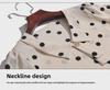 Women's Polka Dot Doll Collar Loose Tops - Summer 2023 Fashion