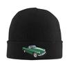 MGB Roadster In British Racing Green Warm Knitted Cap Winter Knit Bonnet Hat Skullies Beanies Hip Hop Caps for Unisex
