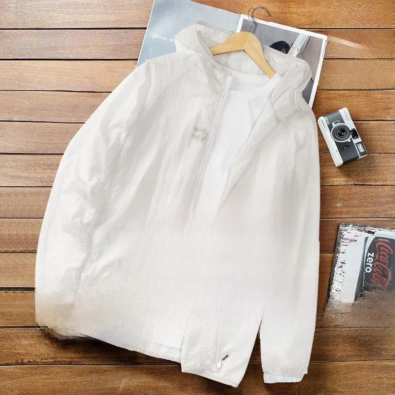Men's Summer Breathable Ice Silk Sun Protection Fishing Jacket
