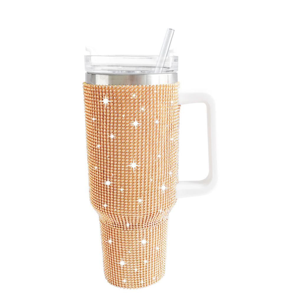 Insulated Travel Mug With Handle And Straw For Commuting And Outdoors