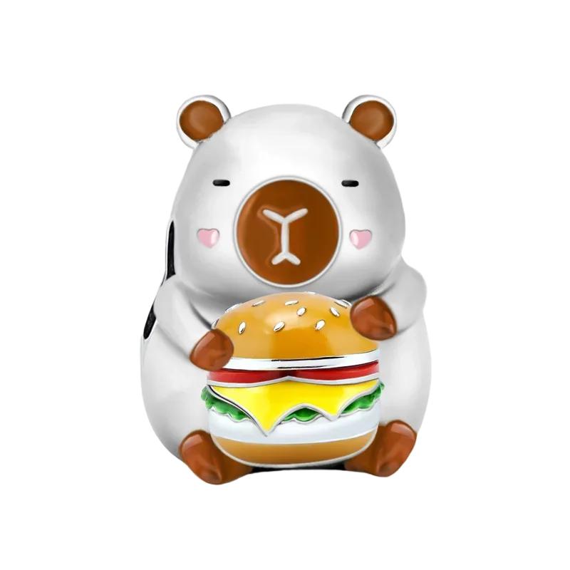 Copper Flower Butterfly Cherry Love Heart Charms Bead Fit Diy Bracelet Making Gift Of High Quality Fine Jewelry