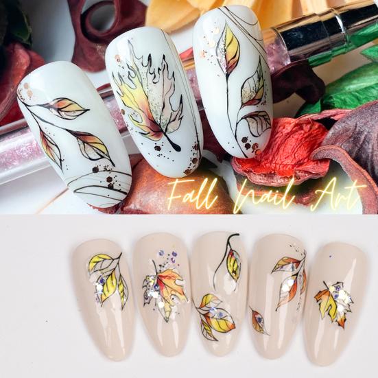 Delicate Manicure Decal Strong Stickiness Ultra-Thin DIY