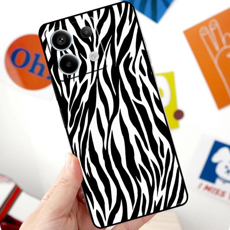 Zebra Skin Print Funda For Xiaomi Redmi Note 14 13 10 11 12 Pro 11S 12S Case For Redmi 15 14C 10C 12C 13C 15C