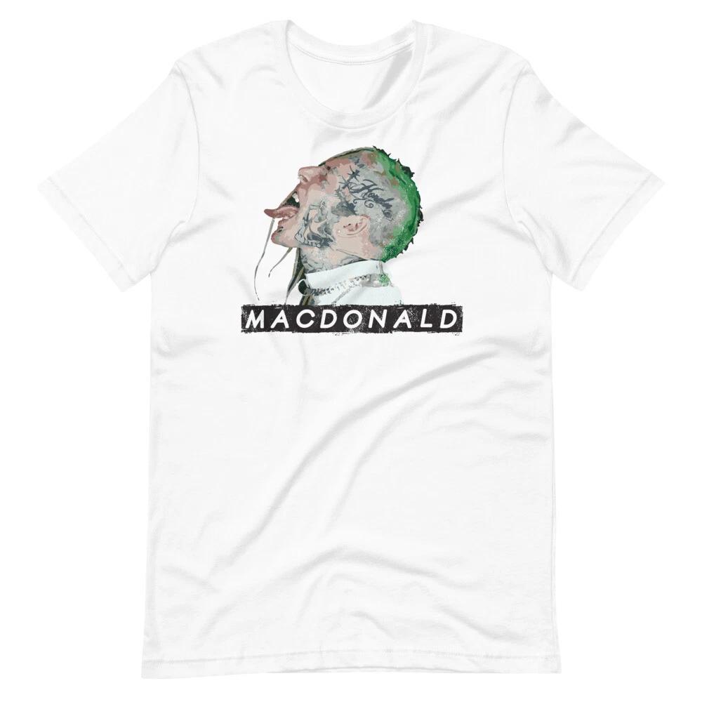 TOM MACDONALD White Tee Short-Sleeve Unisex 100% Cotton T-shirt Mens Tees Top 4XL