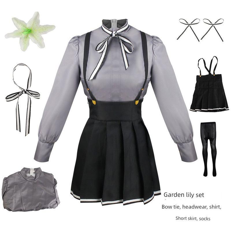 Spy Classroom Cosplay Costume Garden Lily Hundred Ghosts Ice Blade Dream Whisper Gretel Character Cosplay Outfit
