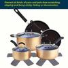 Hexagonal Non-Stick Felt Pot Holder - Heat-Resistant, Easy-Clean Tableware Protector