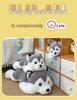Cute Husky Plush Toy - Perfect Birthday Gift for Kids
