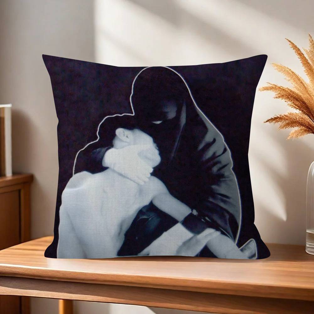 Cushion Cover Car Throw Pillow Case For Sofa Car Christmas Gift Anime Crystal Castles Band