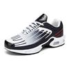 Sapatos de almofada de ar respiráveis de primavera, sapatos de corrida para casal, sapatos desportivos, sapatos casuais de malha, tamanho grande