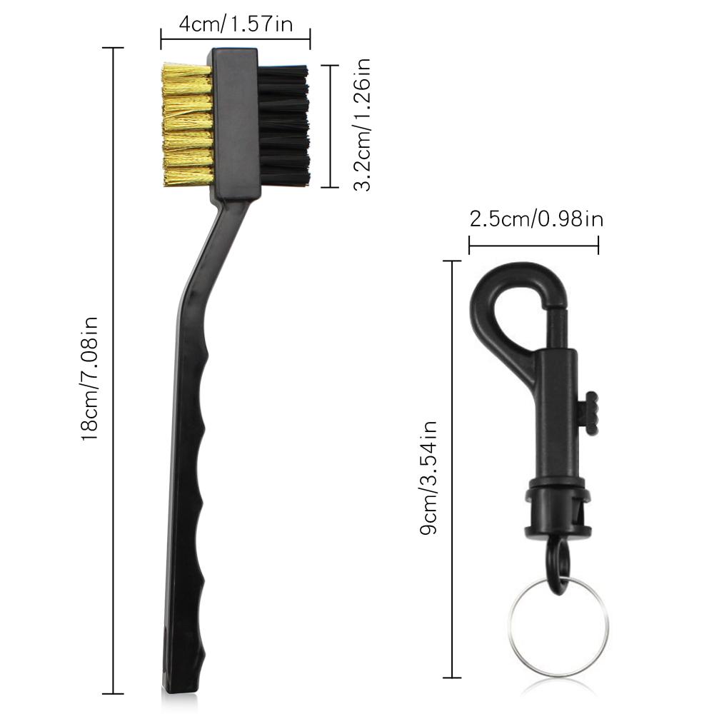 Golf Club Cleaner Golf Cleaning Brush With Carabiner Groove Sharpener Cleaner Multi Style Golf Sports Accessories Drop Ship 5
