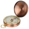 Brass Material Portable Pocket Compass Gold Color Camping Compass Outdoor Compass  Hiking