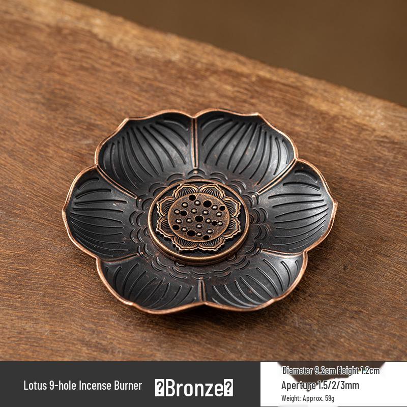 Fisherman Fishing Line Incense Holder: Indoor Tea Ceremony Ornament, Alloy Incense Burner Base.